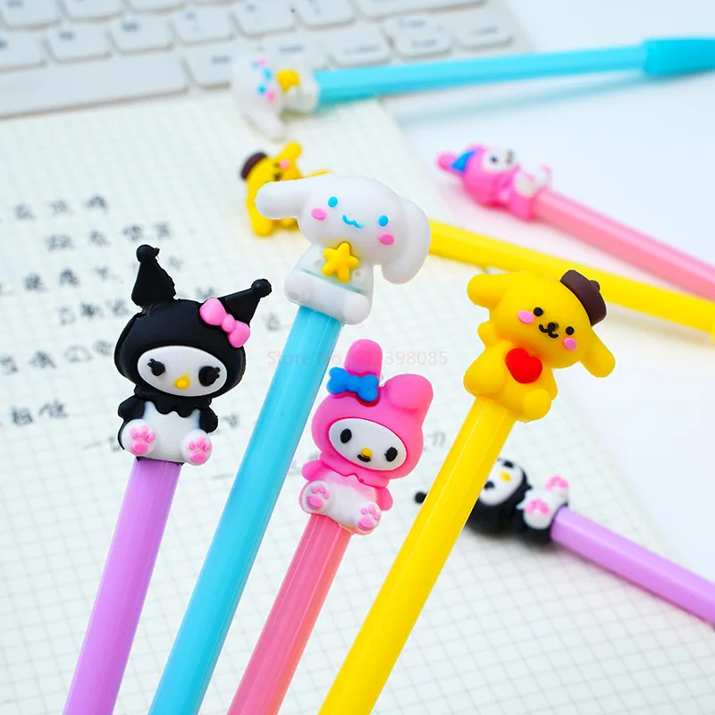Sanrio Eternal Pencil 24pcs Cut-free Mechanical Pencil Creative Kawaii Pupils Writing Painting Students Stationery Wholesale