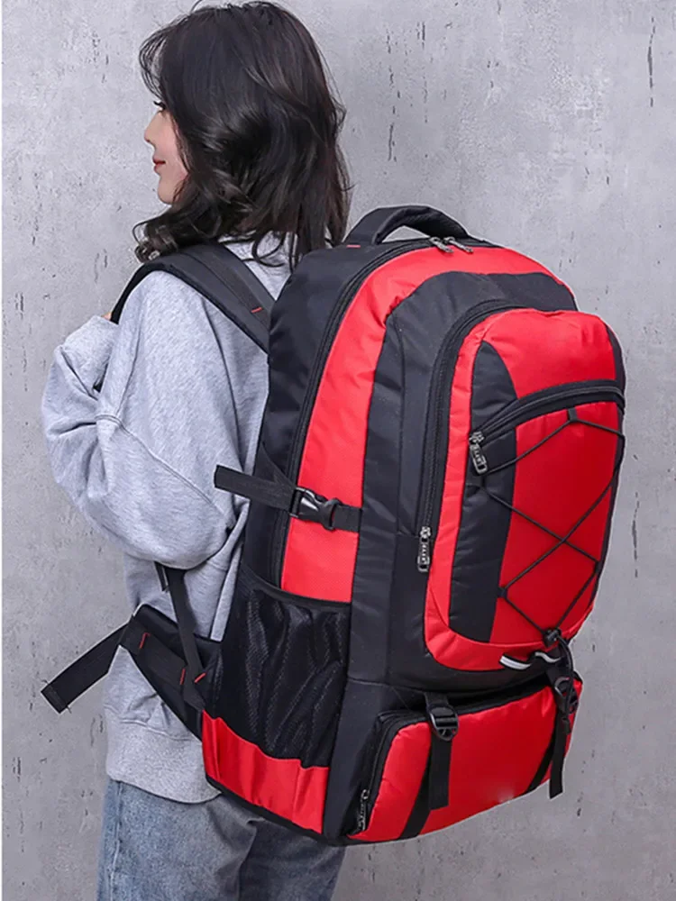 

75L Outdoor Waterproof Hiking Sports Backpack Large Capacity Business Leisure Travel Rucksack Climbing Camping Bag Pack