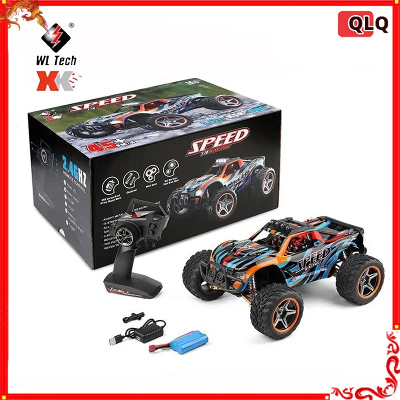 Wltoy Rc Car 104009 1:10 Rechargeable 4wd High Speed Remote Control Off Road Climbing Car Toy Children's Birthday Gift