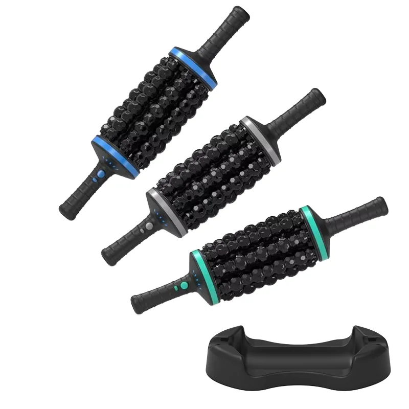 

YTYIN Daily Relax Rechargeable Roller Massager Cellulite Fat Removal Lymphatic Drainage Stick for Foot Neck Pain Relief Massage