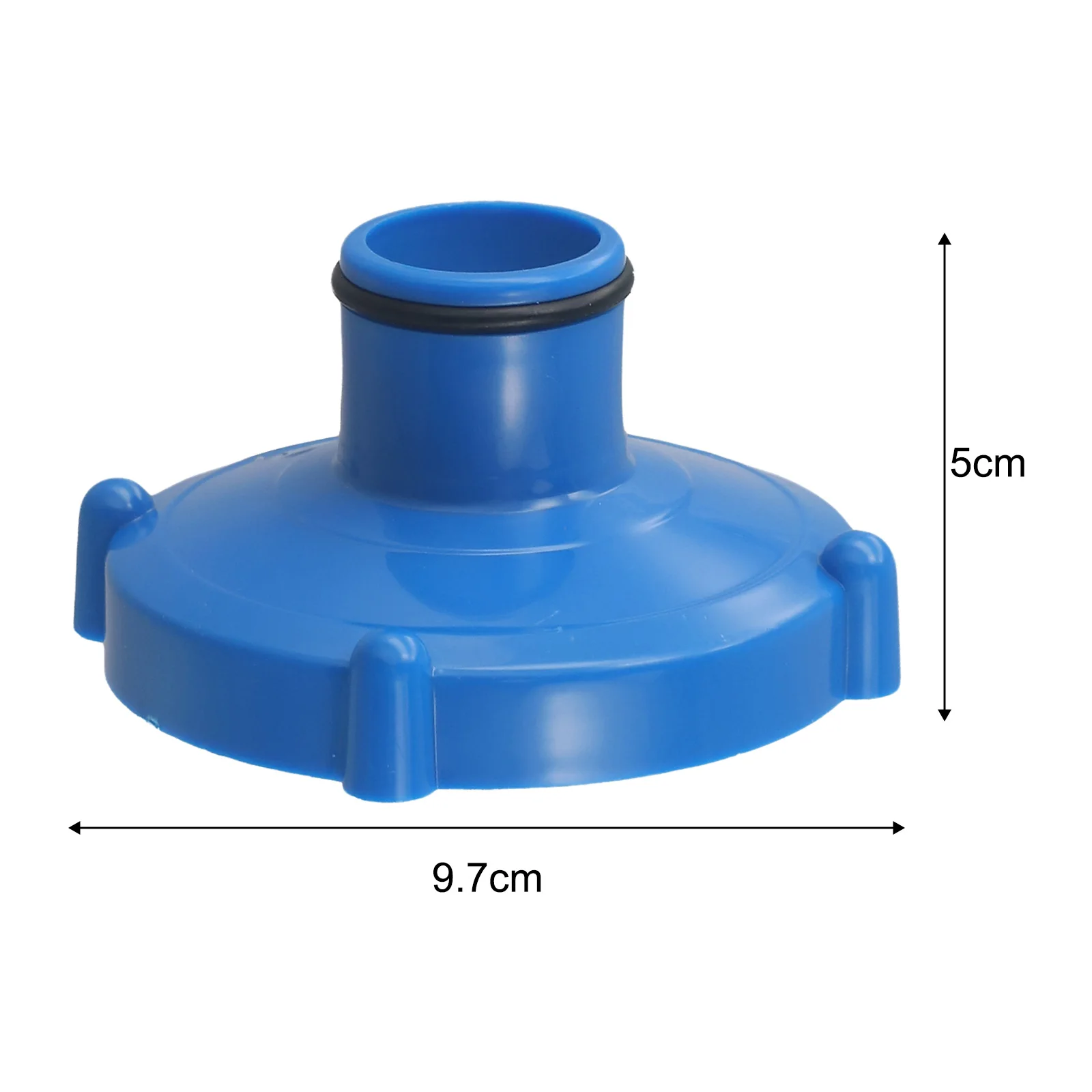 PVC الأزرق استبدال موصل محول خرطوم حمام السباحة لموصلات حمام السباحة انتكس والصنابير 80 مم إلى 32 مم #6