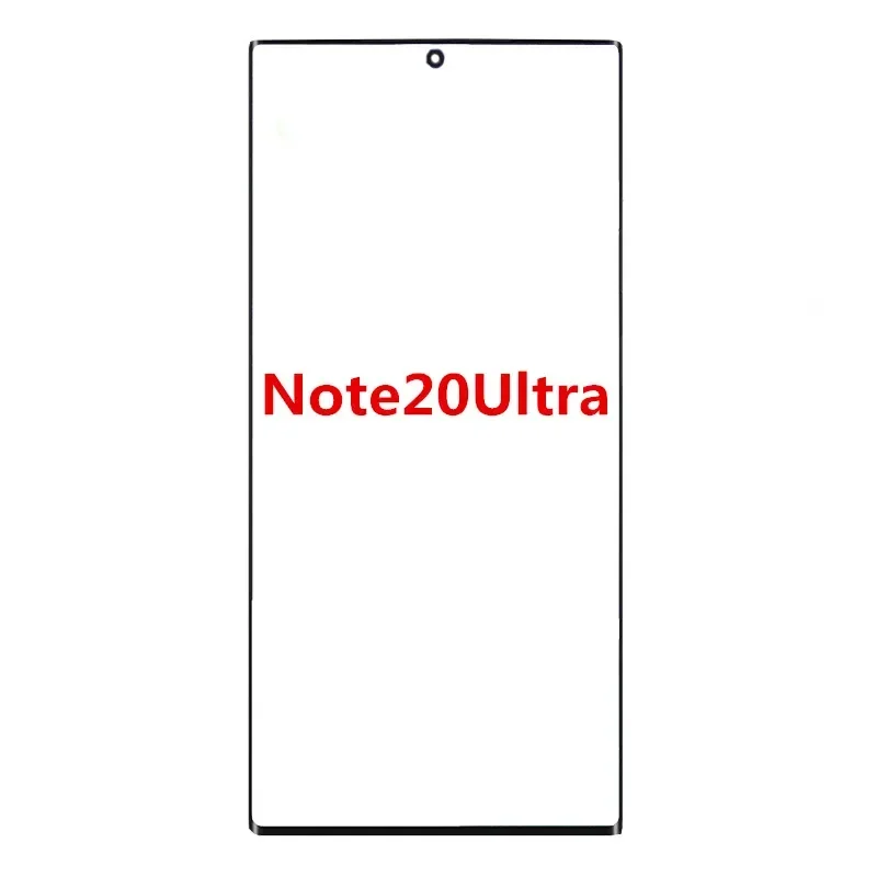 Note20 Outer Screen For Samsung Galaxy Note 8 9 10 Plus 20 Ultra Front Touch Panel LCD Display Glass Repair Replace Parts