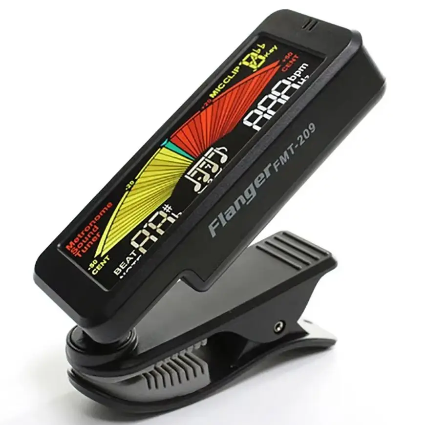 فلانجر موالف الغيتار معاير شاشة ملونة موالف لوني ل Dodecatonic الغيتار باس القيثارة الكمان الغيتار الملحقات