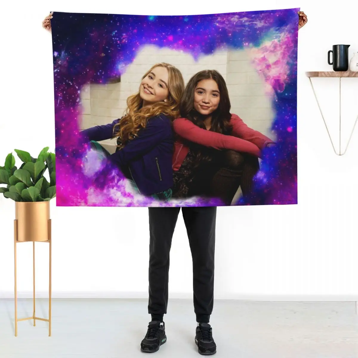 

Riley & Maya (Rilaya) Throw Blanket Ultra Soft Flannel Fleece Blanket for All Seasons