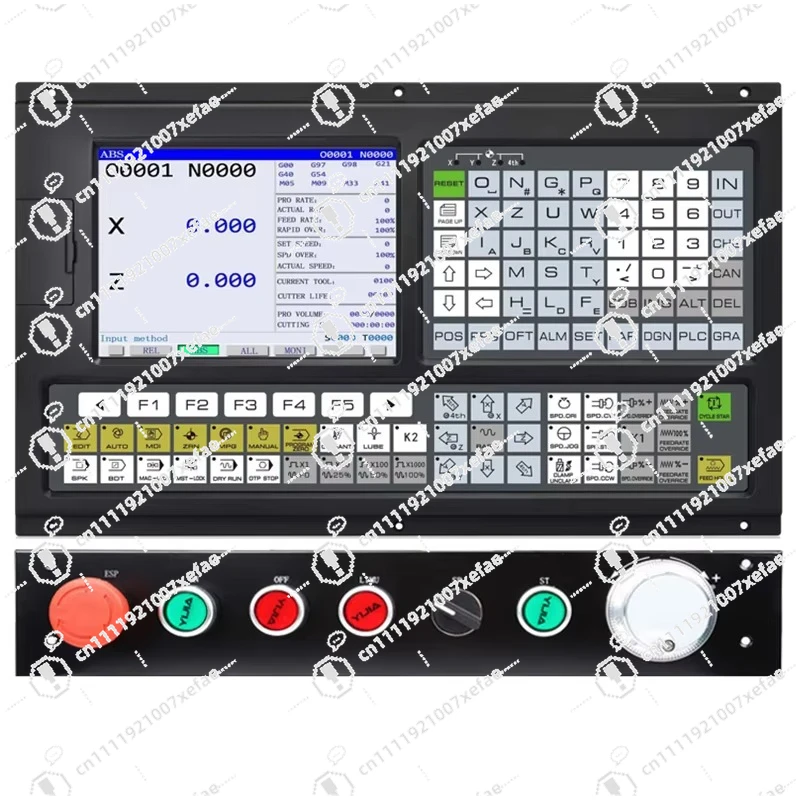 8 screen 2 axis numerical control lathe controller control system kit PLC ATC similar to GSK numerical control controller panel