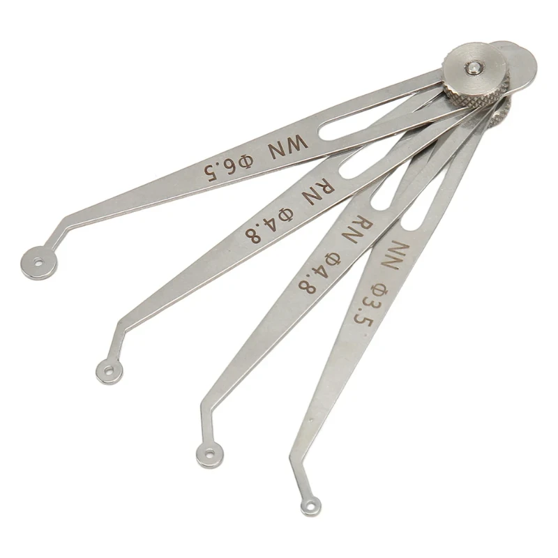 طب الأسنان زرع الفجوة قياس الفرجار الأسنان قابل للتعديل تحديد المواقع التخطيط حاكم أطباء الأسنان بين الأسنان أدوات مساطر قياس #5