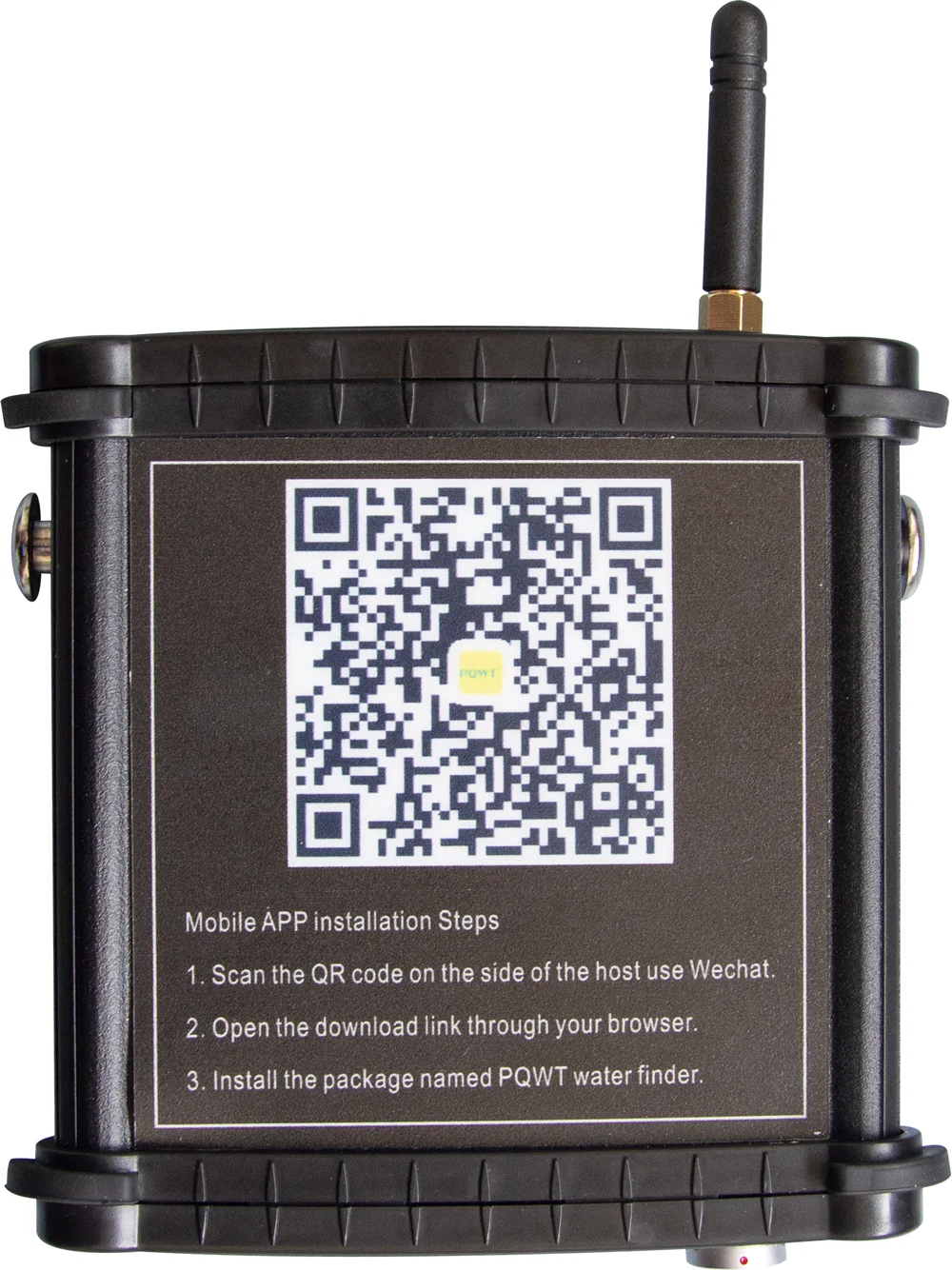 PQWT-M200 Wirelessly Detecting Mobile Phone Portable Mapping Imaging Easy Operation 200m Drilling Underground Water Detector