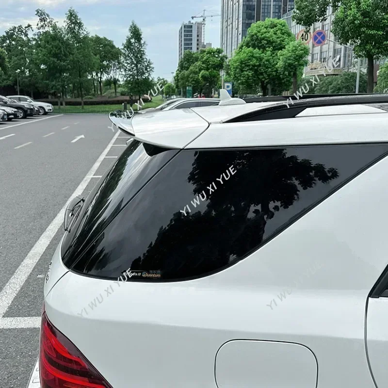 For Mercedes Benz W166 GLE W166 ML Class 350 400 450 500 43 63 AMG 2012-2018 Car Rear Trun Roof Lip Spoiler Wing Trims Tail Wing