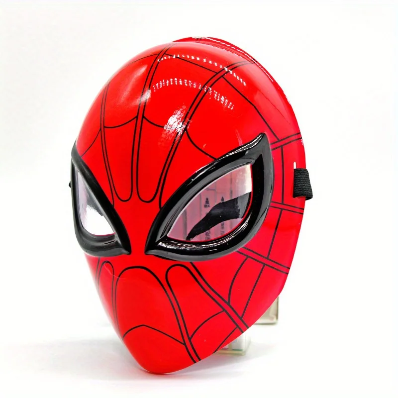 Masque Marvel Spider-Man pour enfants, équipement de sauna, expédition pour adultes, masque d'anime amusant, masque à plis, offre spéciale