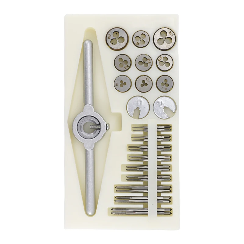 Manual Taps Drill Bits Taps High-speed Steel Thread 31 Metric Taps and Mold Sets M1.0 M1.1 M1.2 M1.4 M1.6 M1.8 M2.0 M2.2 M2.5