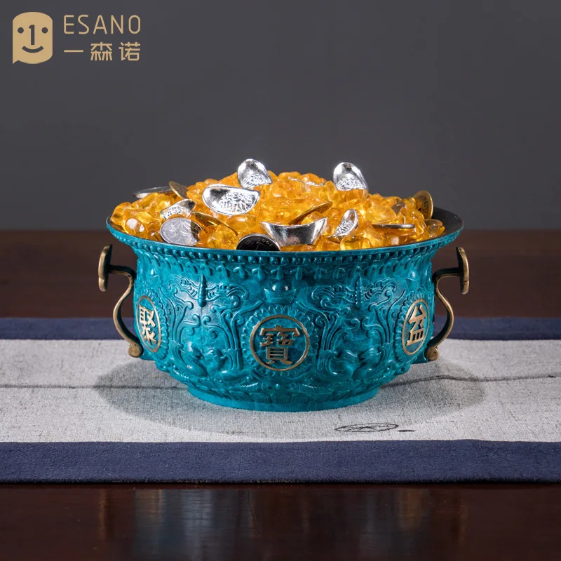 

YFY new Chinese style living room home entrance ornament office housewarming business gift-giving handicrafts