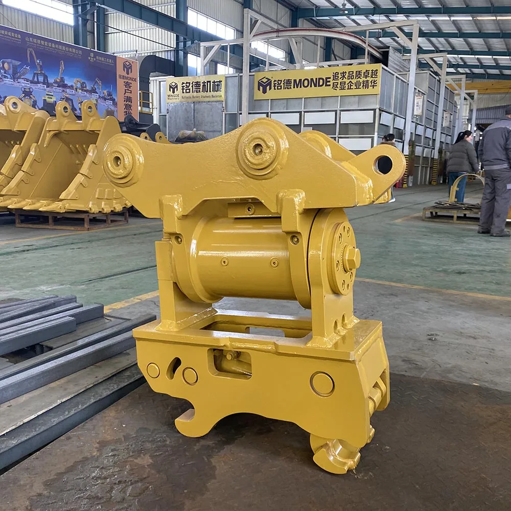 Enganche de inclinación hidráulico del acoplador rápido de la inclinación del excavador del alto rendimiento para el excavador