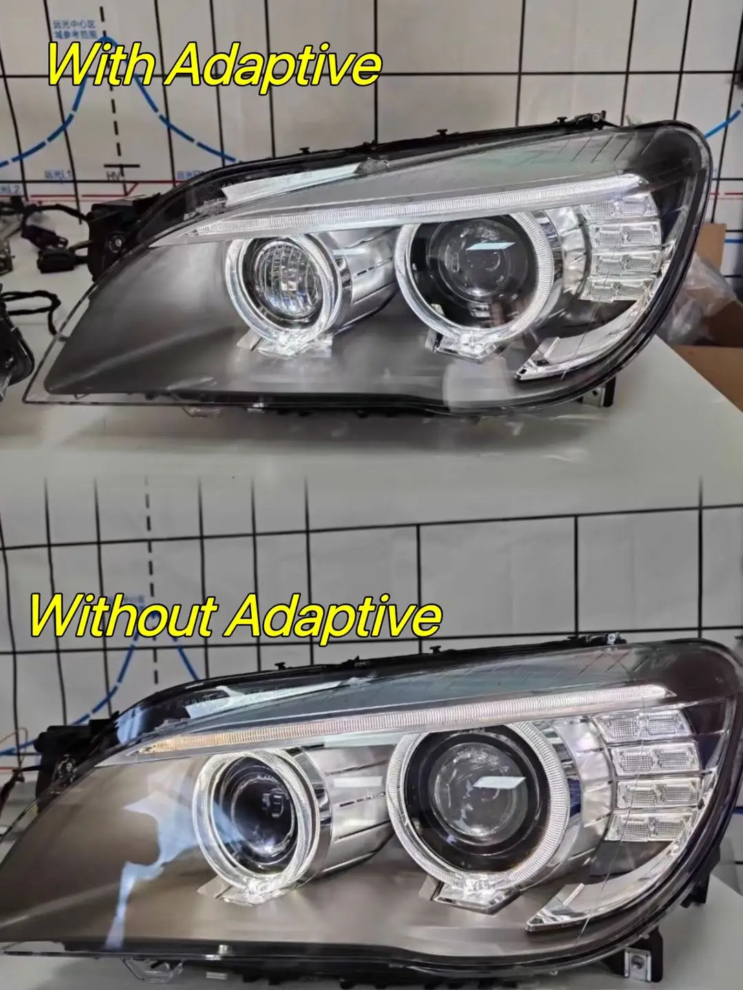 for BMW 7 Series F02 F01 Headlight Assembly with Adaptive 2013-2016