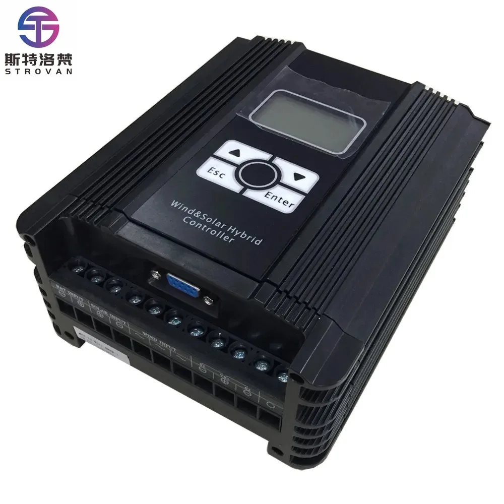 

Контроллер заряда для ветрогенераторов и солнечных батарей MPPT 12В 24В 48В