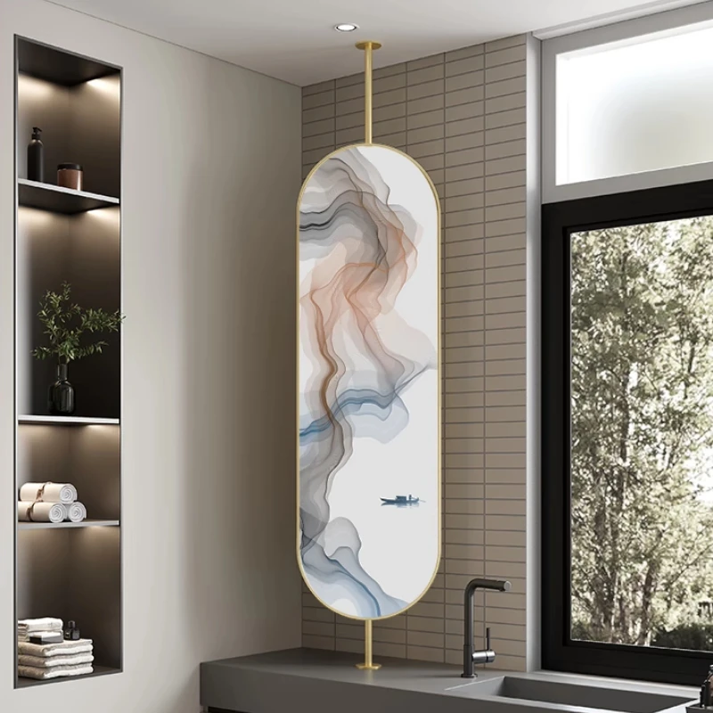 Mirror Durable Decorative Bathroom Waterproof Humid Environment Long Term Use Reliable Performance Espelhos De Paredes Decor