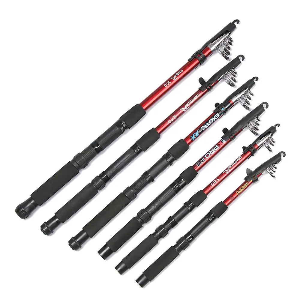 1.5-3.0m Fishing Tackle Tools Outdoor Fiberglass Sea Rod Telescopic Fishing Rod Pole image 4