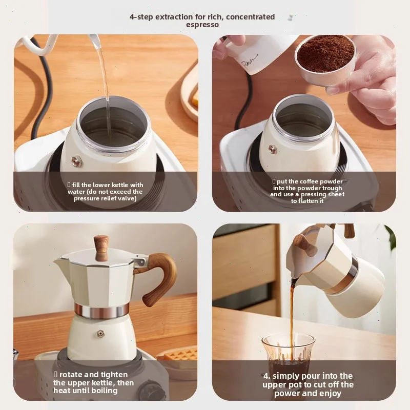 Мока-горшок с круглым дном, од – обзор и цена Coffee Equipment For Home