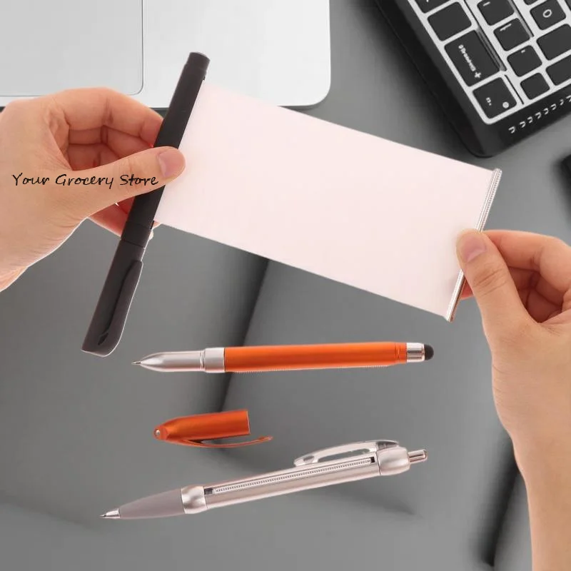 Exams and Notes Tool: A Writable Pen with Secret Pull-Out Paper