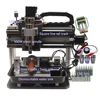 LY 미니 DIY CNC 라우터 3020 스퀘어 라인 레일, 500W ER11 스핀들, 3 축, 4 축, 5 축 PCB 목재 밀링 금속 조각기, USB 포트 1