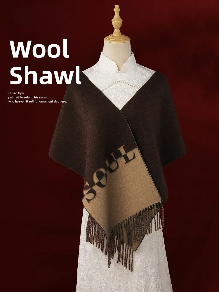 Echarpe-rectangulaire-double-face-en-pure-laine-pour-femme-style-court-epaisse-protection-du-cou-chaude-et-douce-pour-l'hiver