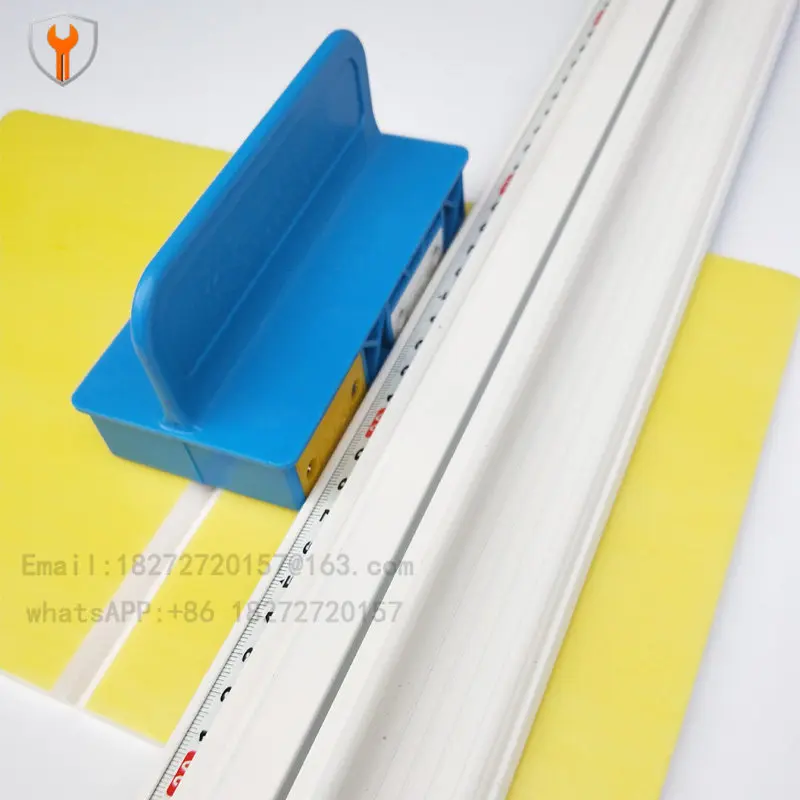 Advertising kt board slotter, polyester fiber sound-absorbing board open V-shaped groove 90 degrees bag column triangle