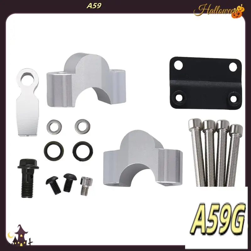 

G9-Motorcycle Handlebar Riser Drag Handle Bar Clamp Extend Adapter For Yamaha MT-07 MT07 MT 07 2021 2022 2023