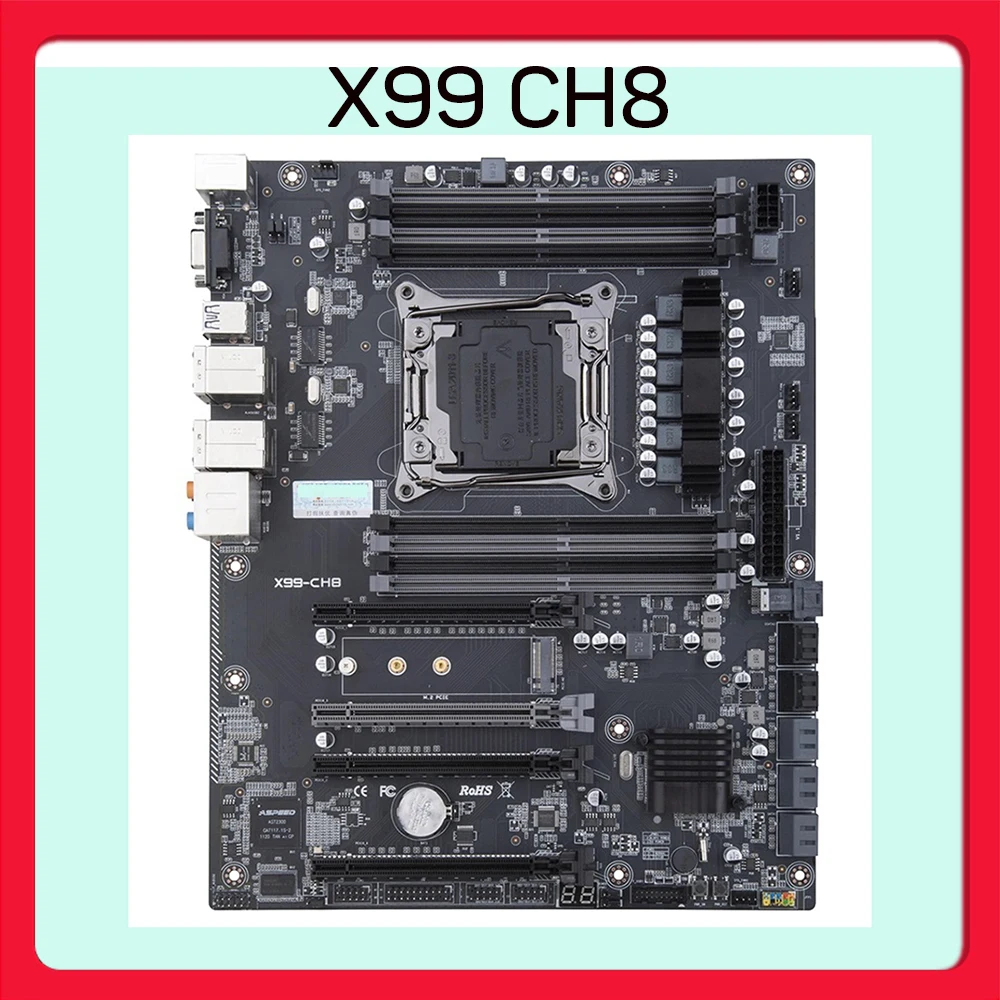 

Материнская плата LGA2011-3 Все серии DDR4 RECC NON-ECC Память NVME ATX для HUANANZHI X99 CH8 X99