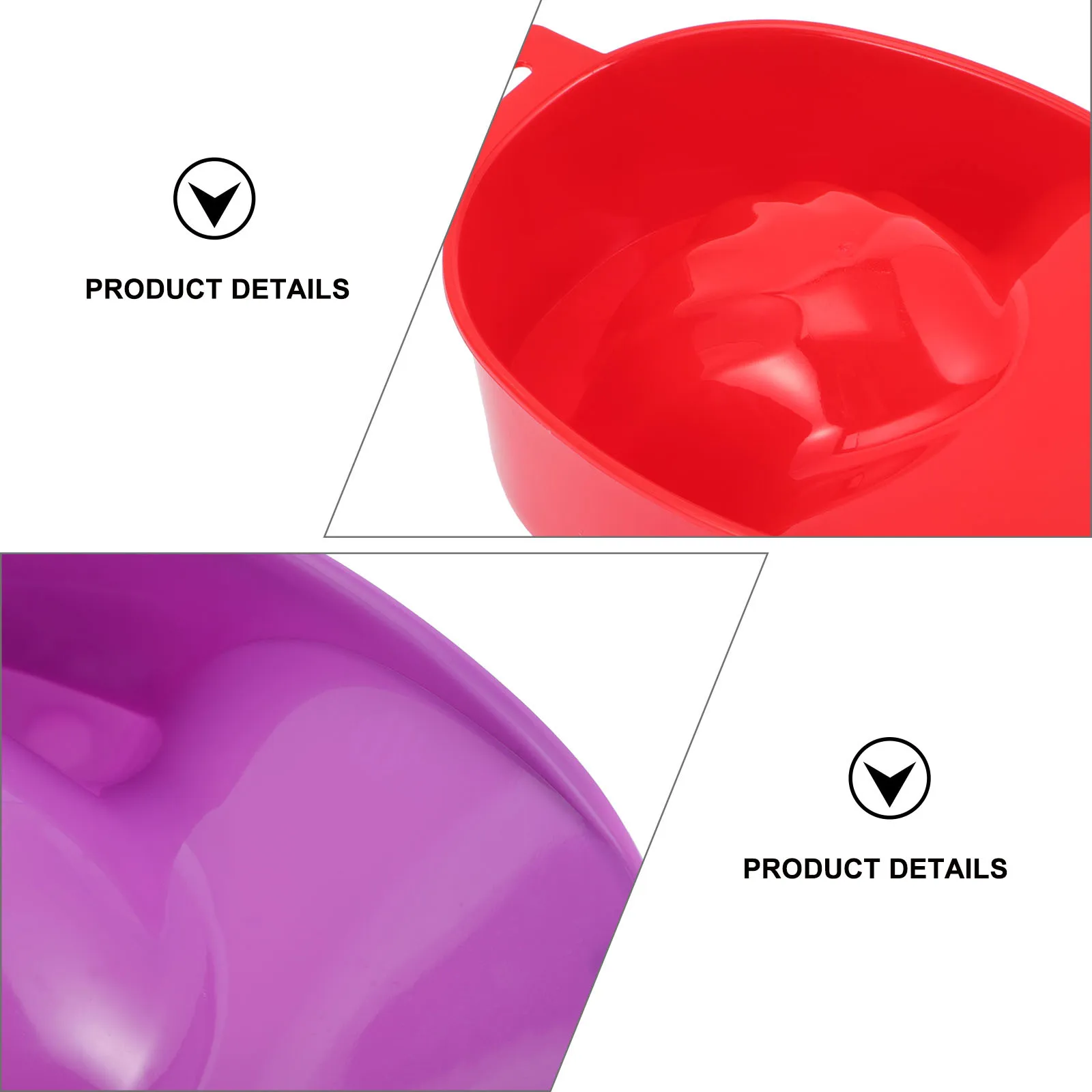 

8 шт., маникюрная чаша, инструмент для замачивания ногтей для ухода за руками, средство для удаления акрилового гель-лака, чаша для замачивания, принадлежности для дизайна ногтей