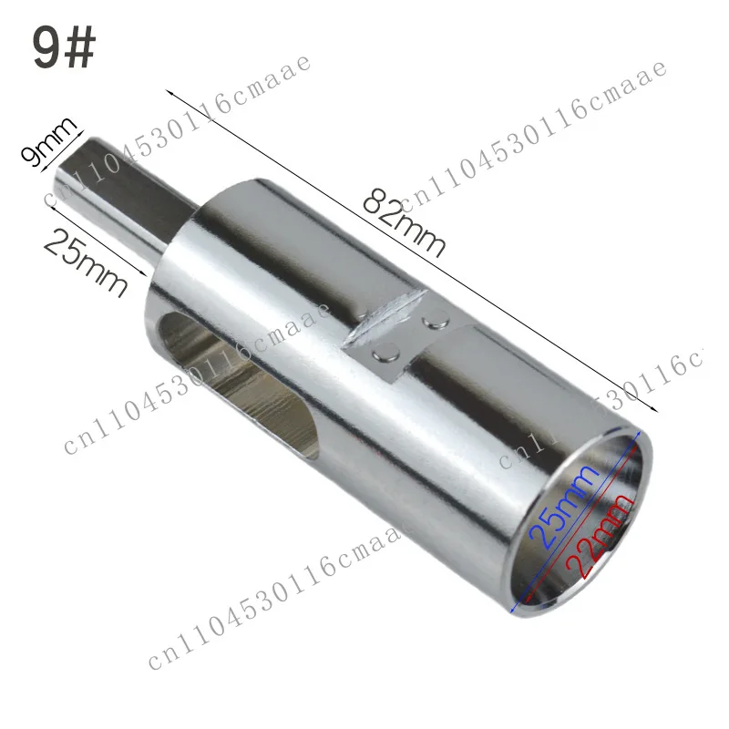 Suitable for triangular shank, silver No. 9 No. 11, wire screwdriver, winding device, knotter, screwing sleeve, knotter.