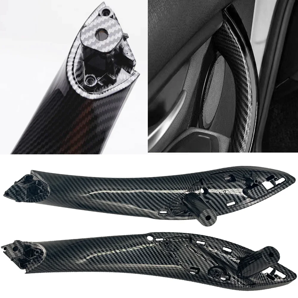 

High quality For BMW F30 F80 F31 F32 F34 F35 Black Front Rear Left/Right Door Trim Pull Grab Panel Handle Interior Door Handles