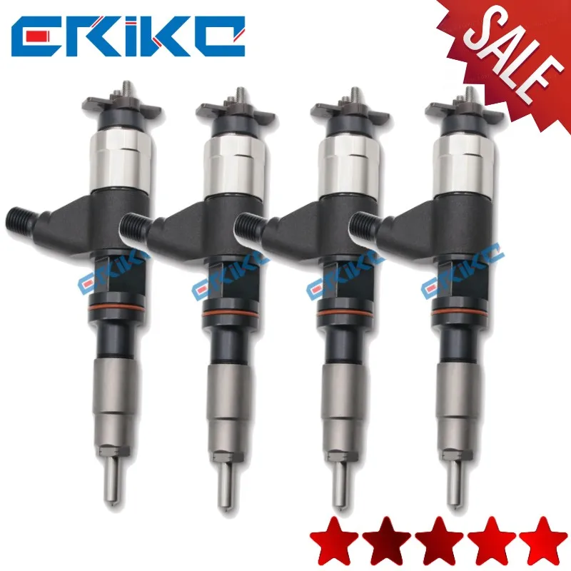 

4 PCS 095000-6321 Fuel Common Rail Injector RE530361 RE531210 RE546783 SE501928 Original Injector 095000-6320 for John Deere