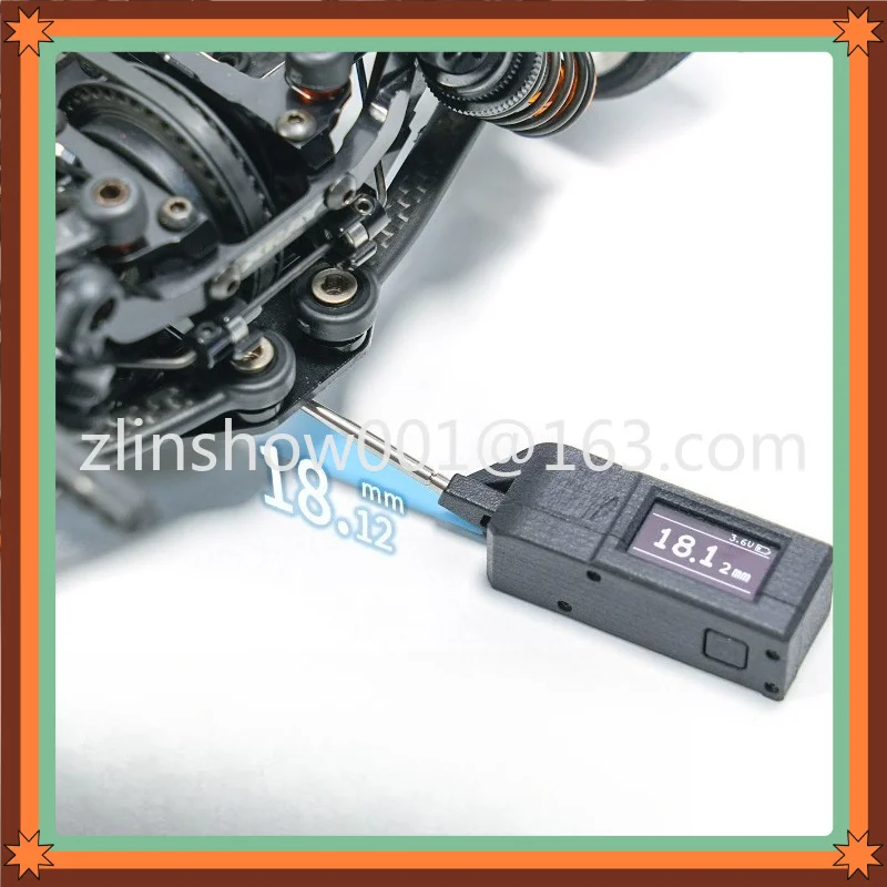 

GH car height ruler Electronic digital display RC remote control car measuring ruler Chassis height measurement tool