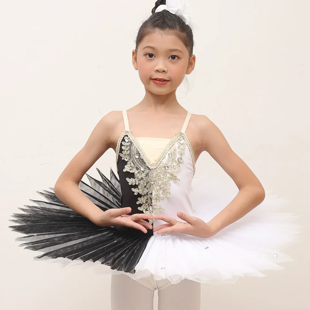 Justaucorps de Ballet d'été pour enfants, Costumes de danse pour femmes, vêtements pour enfants, robe Tutu de ballerine pour filles, tenues pour femmes