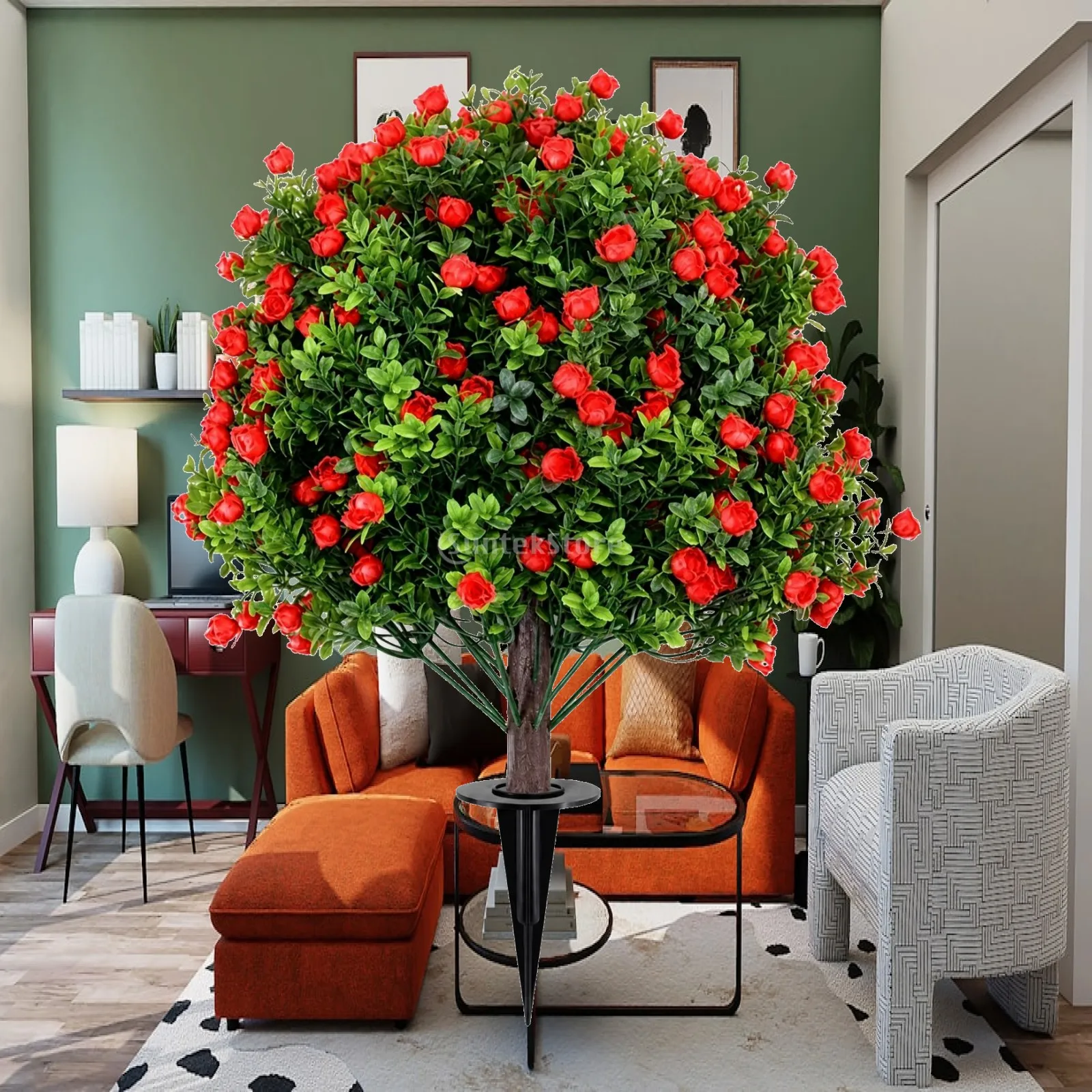 Home Decor Exhibition - 60 cm künstlicher Topiary-Baum, realistische dekorative