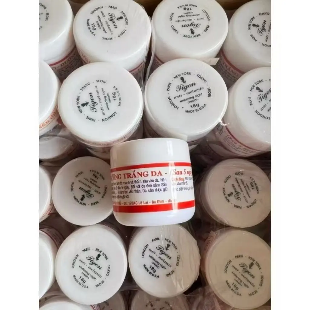 كيم تيجون ترانغ دا مات كيم ثوا مات 18 جرام كريم تبييض فيتنامي للعناية بالبشرة لمعان العناية بالوجه