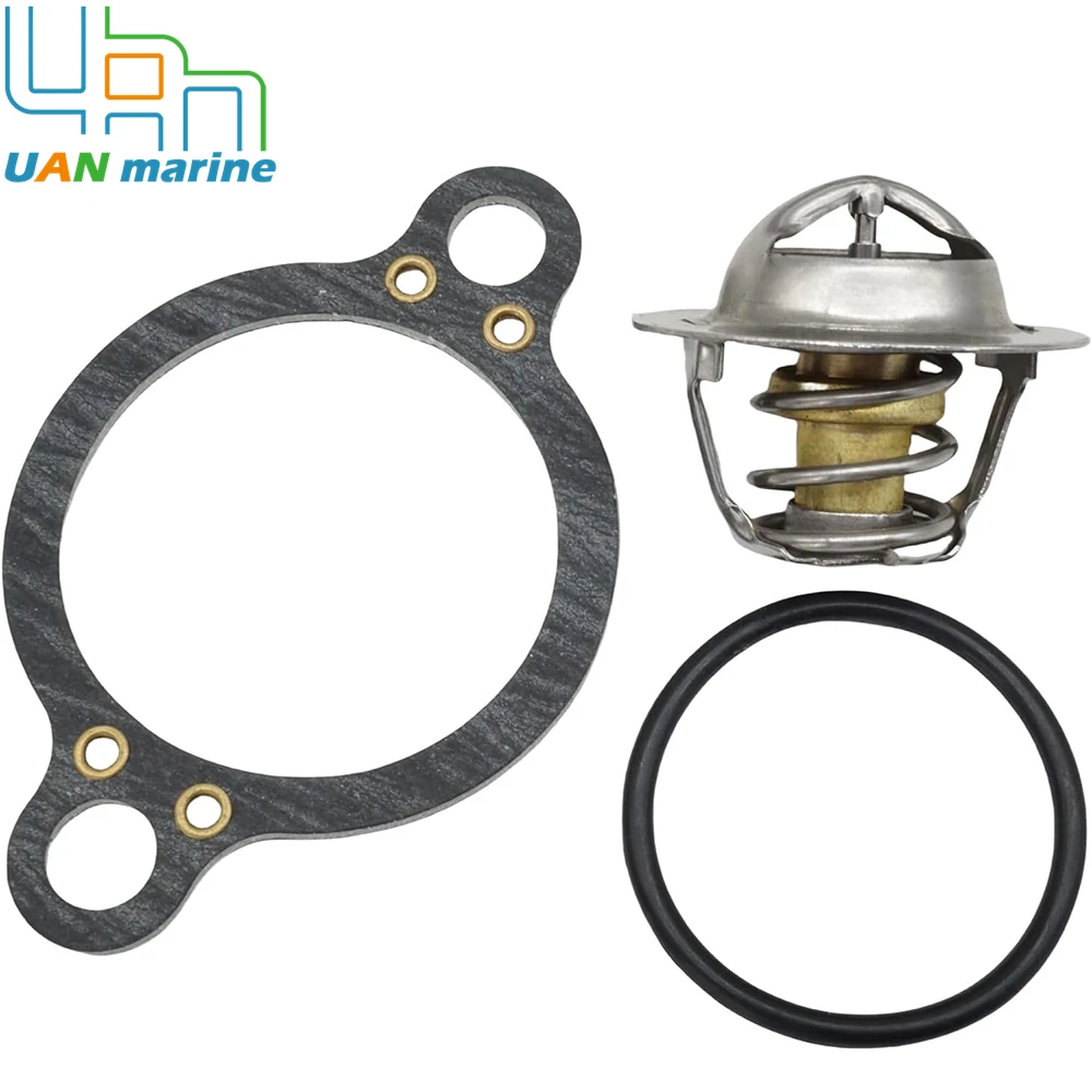 3587597  Thermostat Kit For Volvo Penta 4.3 5.0 5.7 L  V6 V8 SternDrive 3587597 3852111 3852071  18-3615 18-2917