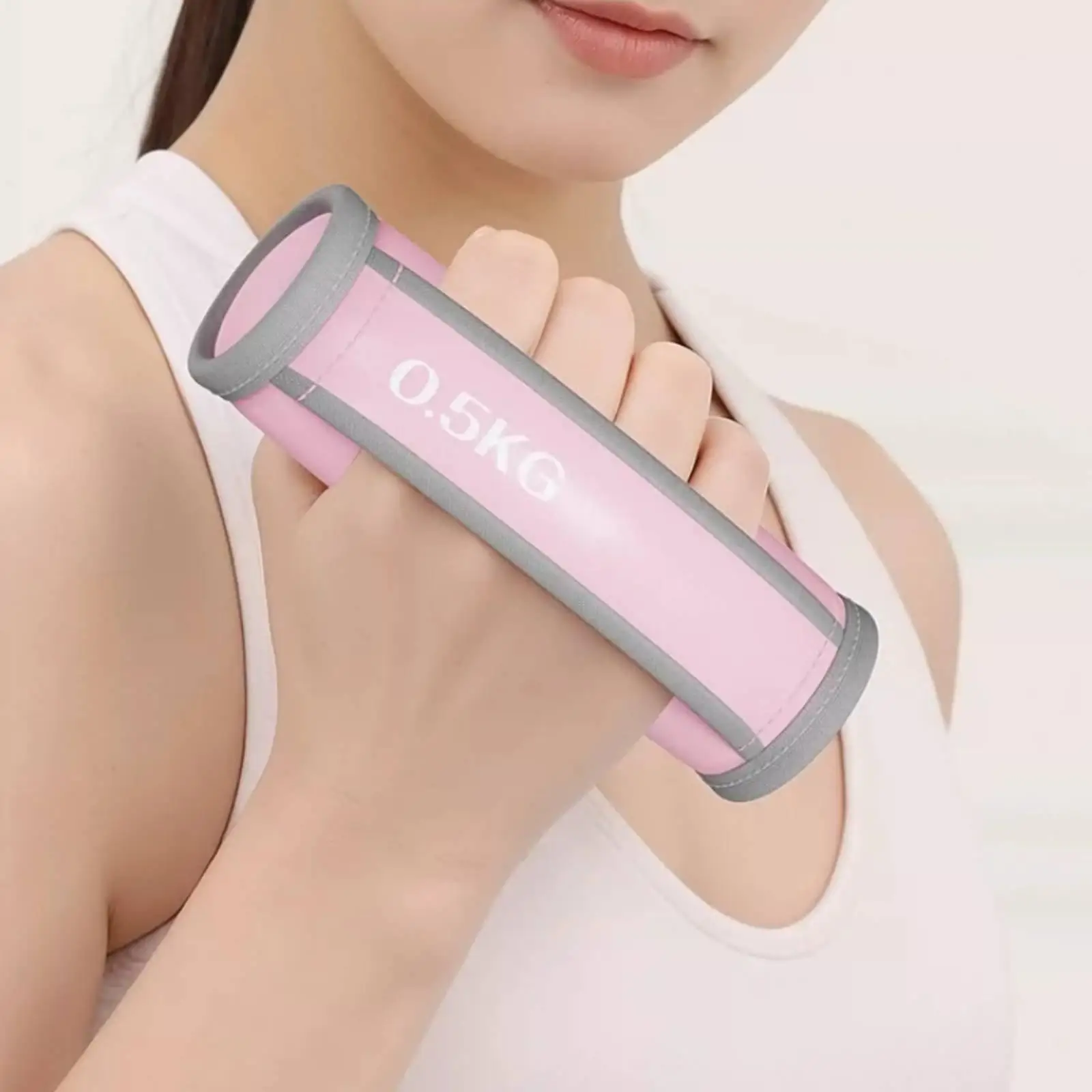 Neoprene Women Fitness Dumbbell Lightweight Hand Weights Bodybuilding Dumbbells for Jump Rope Cardio