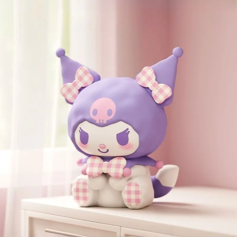 Kuromi Dekoracja stołu Cartoon LED Silikonowe lampki nocne Ozdoby oświetleniowe Zabawki Prezenty świąteczne Party DIY Biżuteria