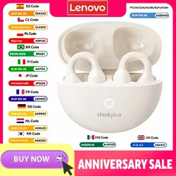 New Lenovo LP25 OWS Wireless Bluetooth Ear Clip Headphones Long Battery Life Gaming Headset HIFI Surround Sound Earbuds With Mic