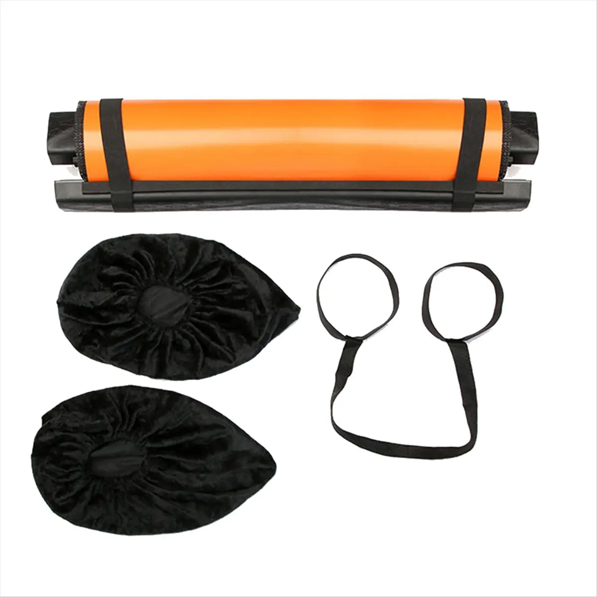 L79A Yoga Sliding Mat Sports Fitness Glide Plate Core Exercise Running Skating Leg Training Board Gym Equipment Orange 180cm view 4