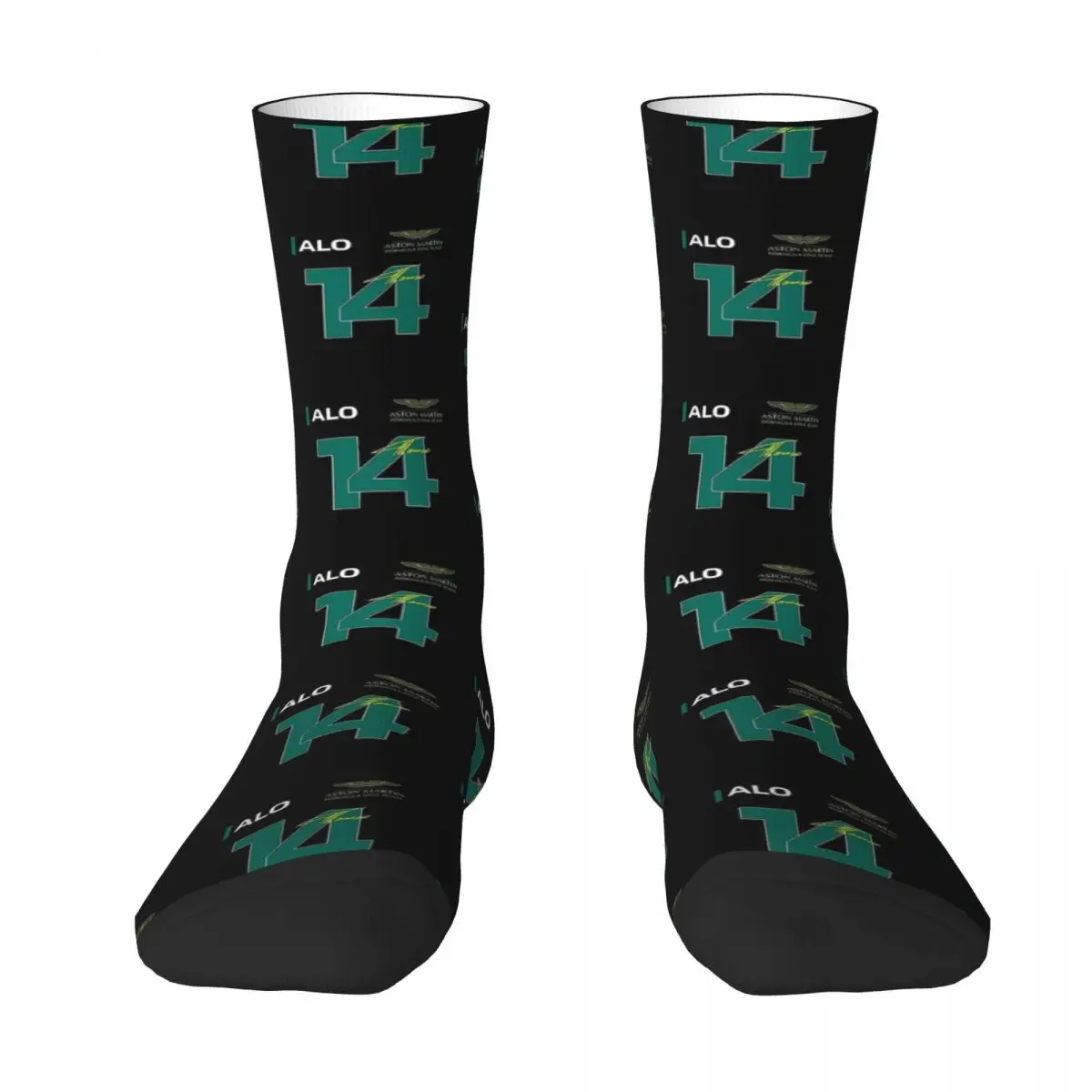 Fernando Alonso 14 F1 - Formula One cosy Unisex Socks Outdoor Interesting Four Seasons Socks