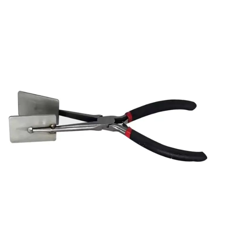 Leaf Vein Pliers with Serrated Jaw for Glass Blowing Lampwork Bead Making Tool Essential for Glass Art Craft