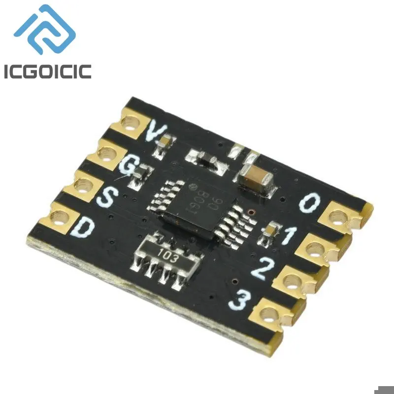 ZY ADS1115 Four 16-bit ADC Module I2C Communication Module ADC Sampling Channel ADS1115 Chip