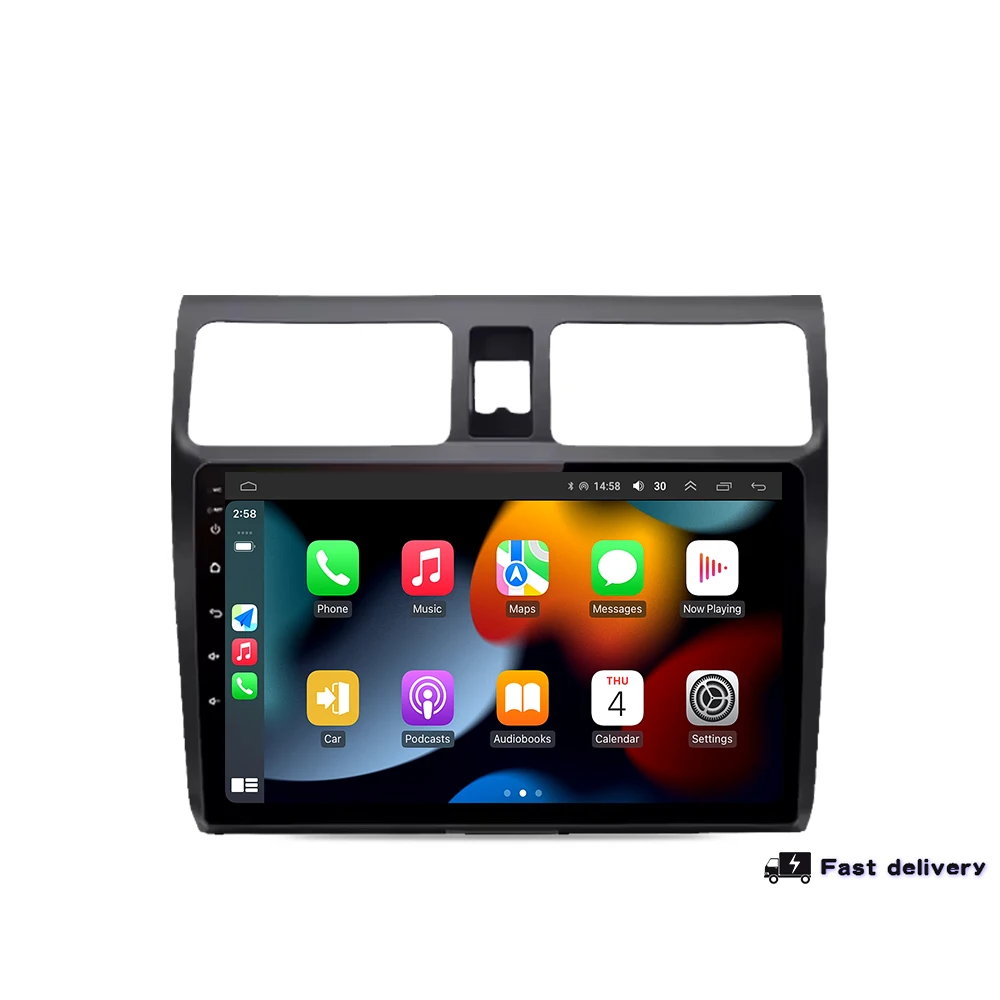 2din Android 16 Autoradio voor Suzuki Swift 2003-2006 2007 2008 2009 2010 Multimedia Speler Carplay Stereo GPS DVD Head Unit - afbeelding 2