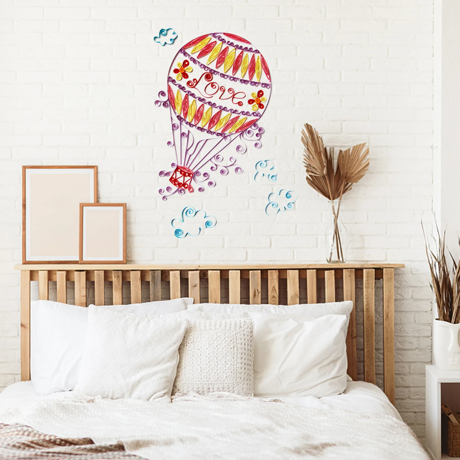 

8 Bags Gradient Color Paper Quilling Strips Suitable for Handmade Flower Pot Paper Craft DIY Art Material Quilling Strip Kit