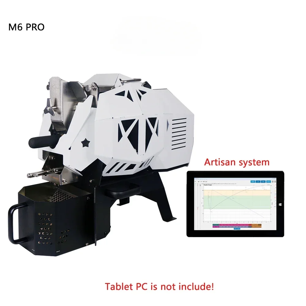 ماكينة تحميص القهوة الكهربائية 200-600 جرام للاستخدام التجاري في المقهى #5