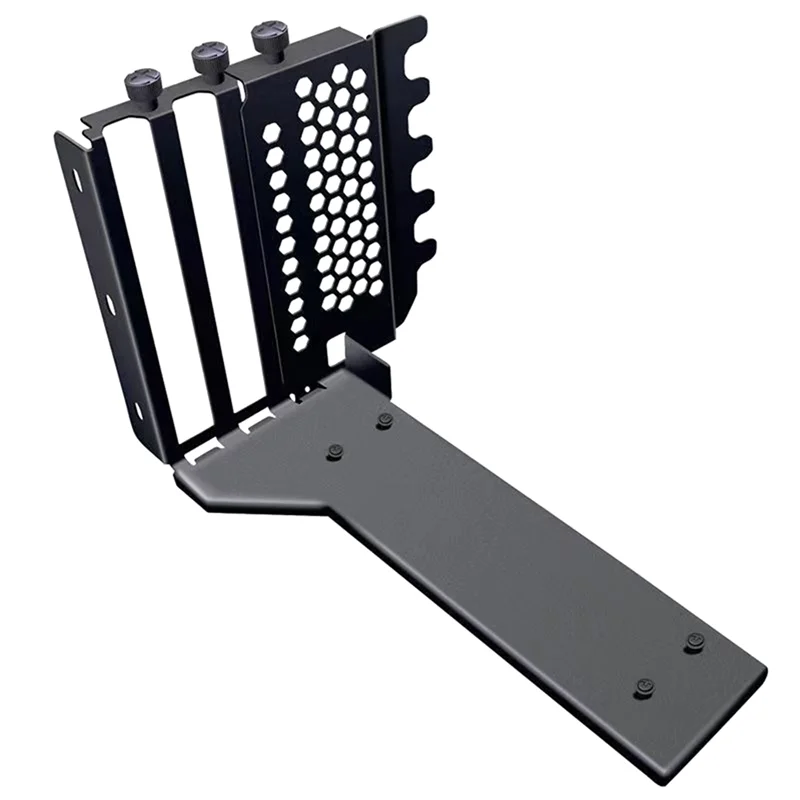

Промышленный удлинитель кабеля PCIE X16 Держатель видеокарты PCIE4.0 Вертикальный кронштейн для видеокарты из алюминиевого сплава