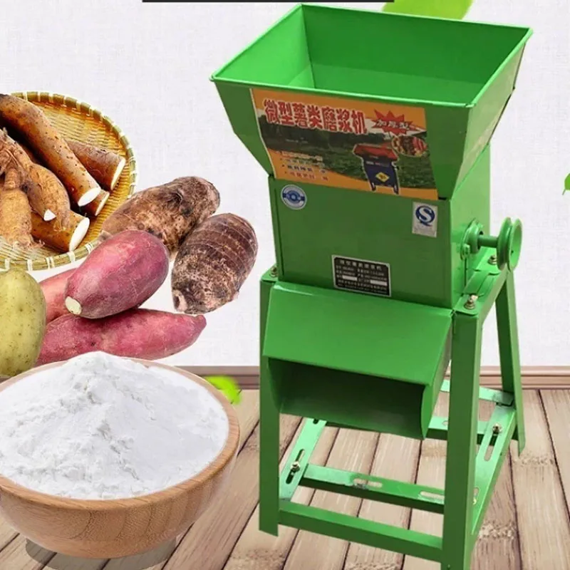

800kg/h Multifunctional Yam Taro Milling Machine Electric Commercial Cassava Pulper Sweet Potato Crusher for Farm Food Processin