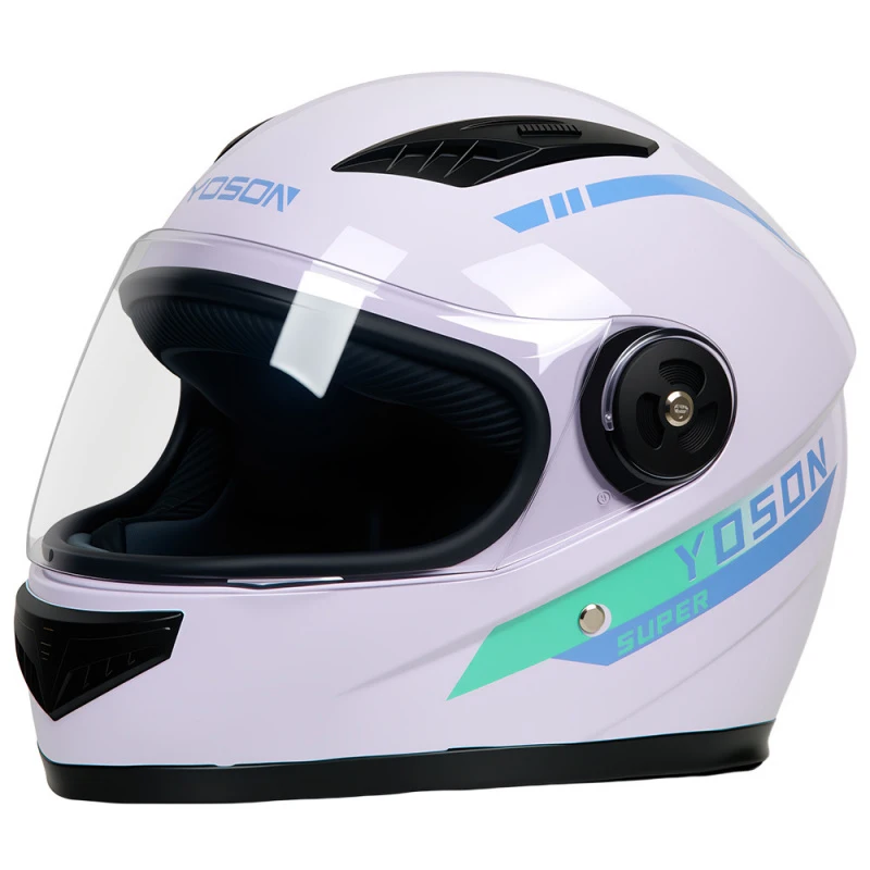 Motorcycle Helmet Men Women Unisex Four-Season Universal Dual Visor Electric Bike Safety Helmet For Safe Commuting