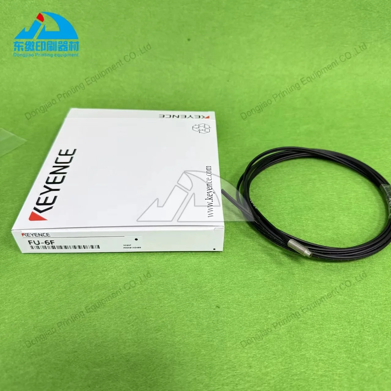 เซ็นเซอร์ไฟเบอร์แท้รุ่น FU-6F เซ็นเซอร์ตรวจจับด้านหน้าสำหรับเครื่องพิมพ์ Komori L28 อะไหล่แท้ เซ็นเซอร์รุ่น FU-6F